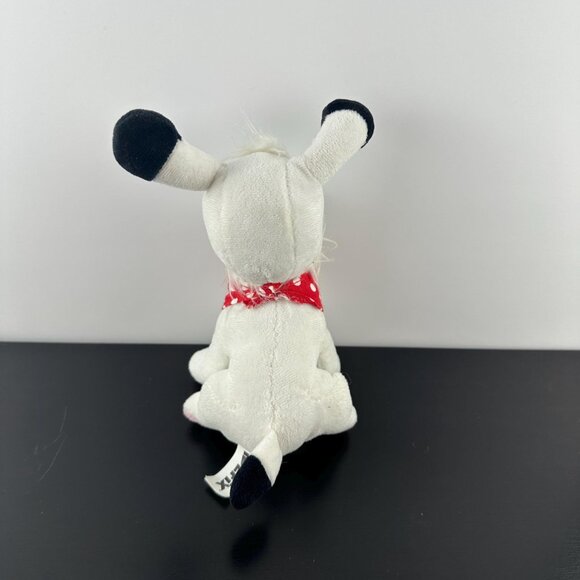 Idefix Dog Asterix Obelix Plush White Stuffed Animal Plush Soft Toy Dogmatix 7” - Picture 4 of 6